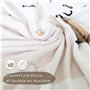 Keep'Love - Couverture Étape Bébé - Tapis Mois Bebe en Français - Tapis Photo Bebe Mois - Cadeau Naissance Fille Garçon - Baby S