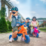 ARIGOmoto® - Petite Moto Tricycle draisienne pour Enfants de 1, 2 ou 3 Ans Garçon/Fille -Taille 2-3 Ans- Couleur Perle-Bleu
