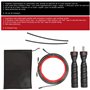 Corde à sauter crossfit - reglable - Jump rope - homme & femme pour fitness & boxe - Pack complet - skipping rope - Avec 1 corde