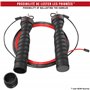 Corde à sauter crossfit - reglable - Jump rope - homme & femme pour fitness & boxe - Pack complet - skipping rope - Avec 1 corde