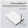 Bloc-Note A5 pour Réunions et RDV : Carnet de Notes Professionnel de 50 Pages, Format A5, Idéal pour Organisation et Prise de No