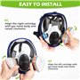 AirGearPro G-750 Masque de Protection Respiratoire Intégral avec Filtres A1P2 | Masque à gaz Anti-poussière pour Peinture, Pulvé