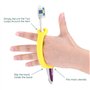 J&Co Aide à la Préhension [Pack de 7] | Poignées en silicone pour faciliter la prise en main des objets | Parfait pour Seniors, 