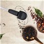 Infuseur boule à thé rotative | Cuillère passoire à thé en acier inoxydable | Poignée ergonomique | Filtre à thé innovant et ast