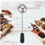 Infuseur boule à thé rotative | Cuillère passoire à thé en acier inoxydable | Poignée ergonomique | Filtre à thé innovant et ast