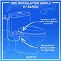 SHITO - Toilette Japonaise - Kit Bidet WC Japonais Complet - Marque Française - Installation Facile - Remplace votre Douchette W