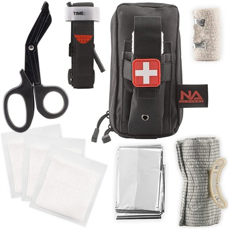 NASPORT® Garrot Tourniquet – Matériel Médical Professionnel pour les Premiers Soins - Trousse Complète de Premiers Secours – Équ