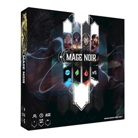 Mage Noir - Jeu de Cartes Stratégique et d’Affrontement pour 2 Joueurs - Boîte de Base - Jeu de Société dès 14 Ans - Version Fra