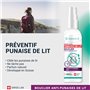 SERENI-D - BOUCLIER ANTI PUNAISE DE LIT - Spray anti punaise de lit puissant - Traitement naturel aux Huiles Essentielles/Fleur 