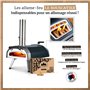 Le Bouscatier Allume-feu écologique en Laine et Cire de Bois 100% naturels pour cheminée poêle cuisinière Barbecue brasero. 150 