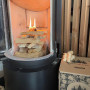 Le Bouscatier Allume-feu écologique en Laine et Cire de Bois 100% naturels pour cheminée poêle cuisinière Barbecue brasero. 60 à