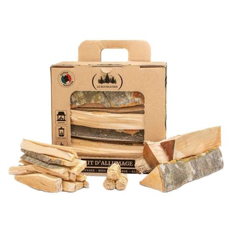 Le Bouscatier kit d'allumage Complet Petit Bois