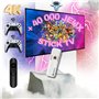 Console RETROGAMING & Box TV Android | 14 EMULATEURS INTÉGRÉS | Console DE Jeux Stick TV (40000 Jeu Video) | HDMI 8K | Console R