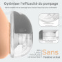 10 Inserts de Bride sans BPA 13/15/17/19/21mm – Compatible Avec Bride 24mm Bouclier des Tire Lait de Momcozy S9/S12 Pro M5 /Null