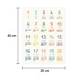 Formes - Poster Abcdaire - Idée déco Chambre Enfant