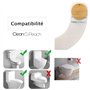 CleanPeach® bidet toilette wc - MARQUE FRANCAISE - toilette japonaise & douchette wc - wc japonais - bidet portable - Fonctionne