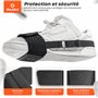 BlackBolt® Protege Chaussure Moto-Aramide-Protection Selecteur de Vitesse pour Botte et Chaussure Protection Levier de Vitesses 