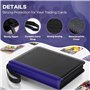 Classeur pour cartes à collectionner – Album de Rangement pour 400 cartes – Étanche avec Fermeture Éclair – Compatible Cartes Ma