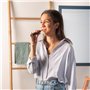 Y-Brush CleanMate - Brosse à Dents Électrique Sonique - Rechargeable USB-C - 2 Mois d'Autonomie - 5 modes de brossage - 4 têtes 
