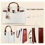 Lorenza Ferdi Sac Ordinateur Femme – Élégant et Polyvalent | Sac Bandoulière, Sac à Main, Sacoche PC 15,6’’, Fourre-Tout Chic po