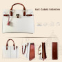 Lorenza Ferdi Sac Ordinateur Femme – Élégant et Polyvalent | Sac Bandoulière, Sac à Main, Sacoche PC 15,6’’, Fourre-Tout Chic po