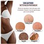 Lot de 3 filets de bain : exfoliants africains à double texture - côté doux et côté exfoliant pour un soin corporel sur-mesure -