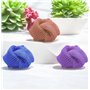 Lot de 3 filets de bain : exfoliants africains à double texture - côté doux et côté exfoliant pour un soin corporel sur-mesure -