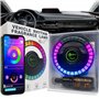 led voiture rythme musique diffuseur sens bon accessoire voiture éclairage d'ambiance accessoires auto et parfum voiture désodor