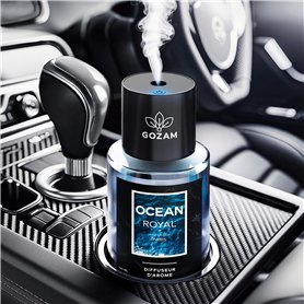 Diffuseur Desodorisant 100% Automatique & Intelligent avec Puce IA Intégrée GOZAM - Senteur Luxueuse Océan Royal - Désodorisant