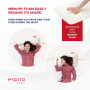 Espira Aircomfort Oreiller Ergonomique Cervical 40x60 5X Plus Respirant. Oreiller Rafraichissant, Oreiller Memoire Forme & Couss