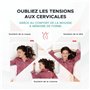 Espira Massage Oreiller Memoire Forme Technologie Massage avec Soutien Ferme avec Coussin a memoire de Forme - Oreillers ergonom