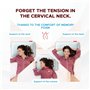 Espira Gel Cell Oreiller Rafraichissant 40x60 - Oreiller Dur Ergonomique Cervical Technologie Gel avec Soutien Dur Ferme - Confo