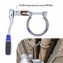S-TECHNIC Coffret de Douilles - Embouts et Cle a Cliquet 1/4" Coffret a Douilles Etoile-Torx- Douille longues, pour les acces di