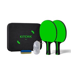 Kitchik pro Raquette de ping-Pong - avec Porte Balle de ping-Pong