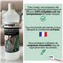 Lavaspi Produit Nettoyant Pour Shampouineuse Injecteur Exracteur, Canapé Moquette Matelas Tissus - Ultra Concentré - N1305