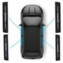ODOKIT Seuil De Protection Porte Fibre De Carbone Noir - Compatible avec Honda Civic, CR-V, HR-V, Jazz, Accord, Prelude - Access