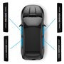 ODOKIT Seuil De Protection Porte Fibre De Carbone Noir - Compatible avec Nissan Qashqai - Accessoires 4 Pièces - Facile à Instal