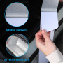 ODOKIT Seuil De Protection Porte Fibre De Carbone - Compatible avec Audi S-Line - Accessoires 4 Pièces - Facile à Installer - Po