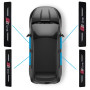 ODOKIT Seuil De Protection Porte Fibre De Carbone - Compatible avec Audi S-Line - Accessoires 4 Pièces - Facile à Installer - Po