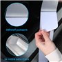 ODOKIT Seuil De Protection Fibre De Carbone Noir - Compatible avec Lexus RX CT 200h NX is UX - Accessoires 4 Pièces - Facile à I