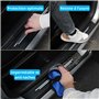 ODOKIT Seuil De Protection Porte Fibre De Carbone Noir - Compatible avec Suzuki Swift Vitara S-Cross Ignis Jimny Hybrid - Access