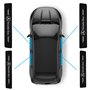 ODOKIT Seuil De Protection Fibre De Carbone Noir - Compatible avec Mercedes Classe A B C E GLA GLC - Accessoires 4 Pièces - Faci