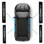 ODOKIT Seuil De Protection Fibre De Carbone Noir - Compatible avec Mazda CX-5 CX-30 2 3 CX-60 - Accessoires 4 Pièces - Facile à 