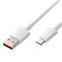 ECOMQUALITY Câble USB-C [1M] - Charge Rapide & Transfert de Données - 6A 66W - Compatible Samsung Galaxy S21 Ultra, Note 20, Z F