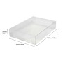 CHILDMORY 10Pcs Clear Case Boîtier CIB Protecteur pour NES Jeux Cartridge Box