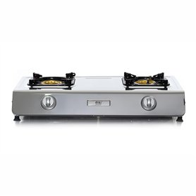 NJ NSD-2 Rechaud a Gaz - 2 feux Plaque de Cuisson Portable Intérieur GPL