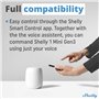 Shelly 1 Mini Gen 3 | Lot de 4 | Relais Smart Switch WiFi & Bluetooth 1 canal 8 A | Domotique | Compatible avec Alexa et Google 