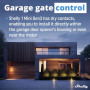 Shelly 1 Mini Gen 3 | Lot de 4 | Relais Smart Switch WiFi & Bluetooth 1 canal 8 A | Domotique | Compatible avec Alexa et Google 