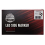 2 x LED Feux Gabarit Position Feu Lateral Rouge Blanc Jaune 12v 24v Remolque Camion Camionette Lampe