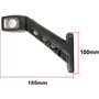 2 x LED Feux Gabarit Position Feu Lateral Rouge Blanc Jaune 12v 24v Remolque Camion Camionette Lampe